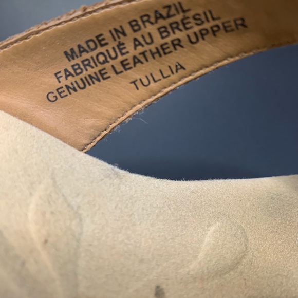 Ladies leather wedge shoes - Picture 5 of 5